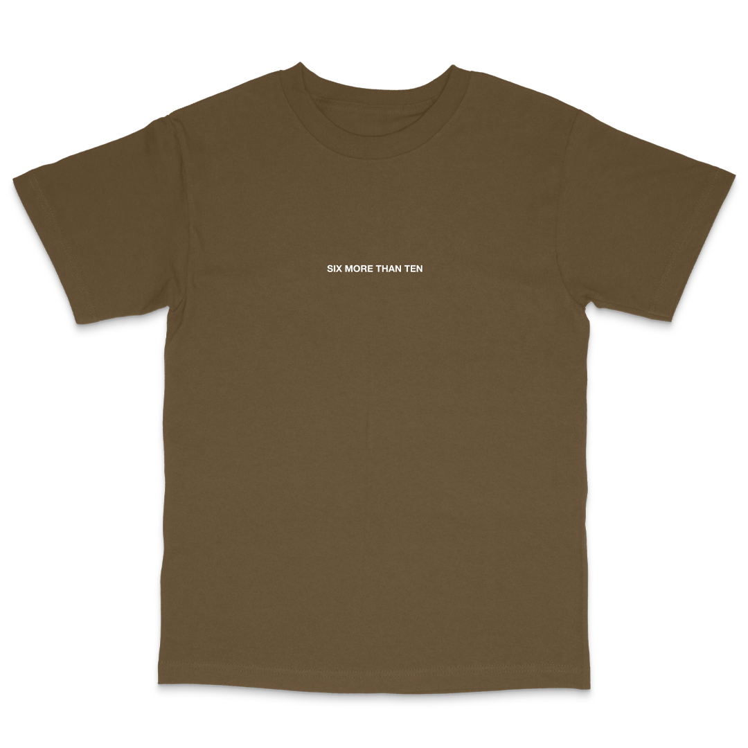 energyiscurrency brown tee