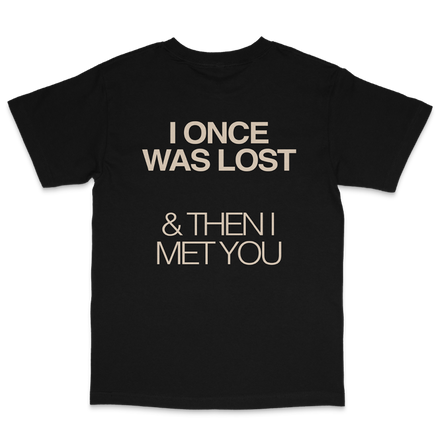 ioncewaslost black tee