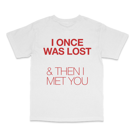 ioncewaslost white tee