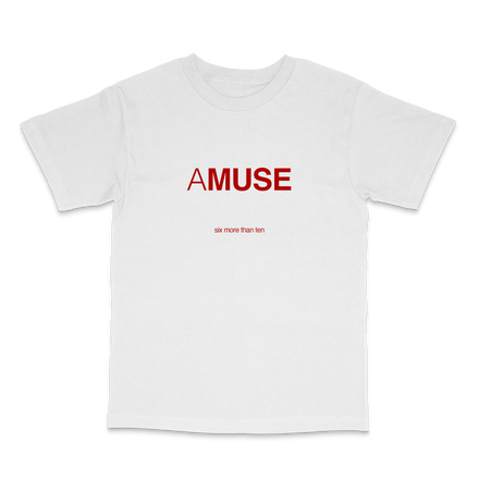 amuse white tee