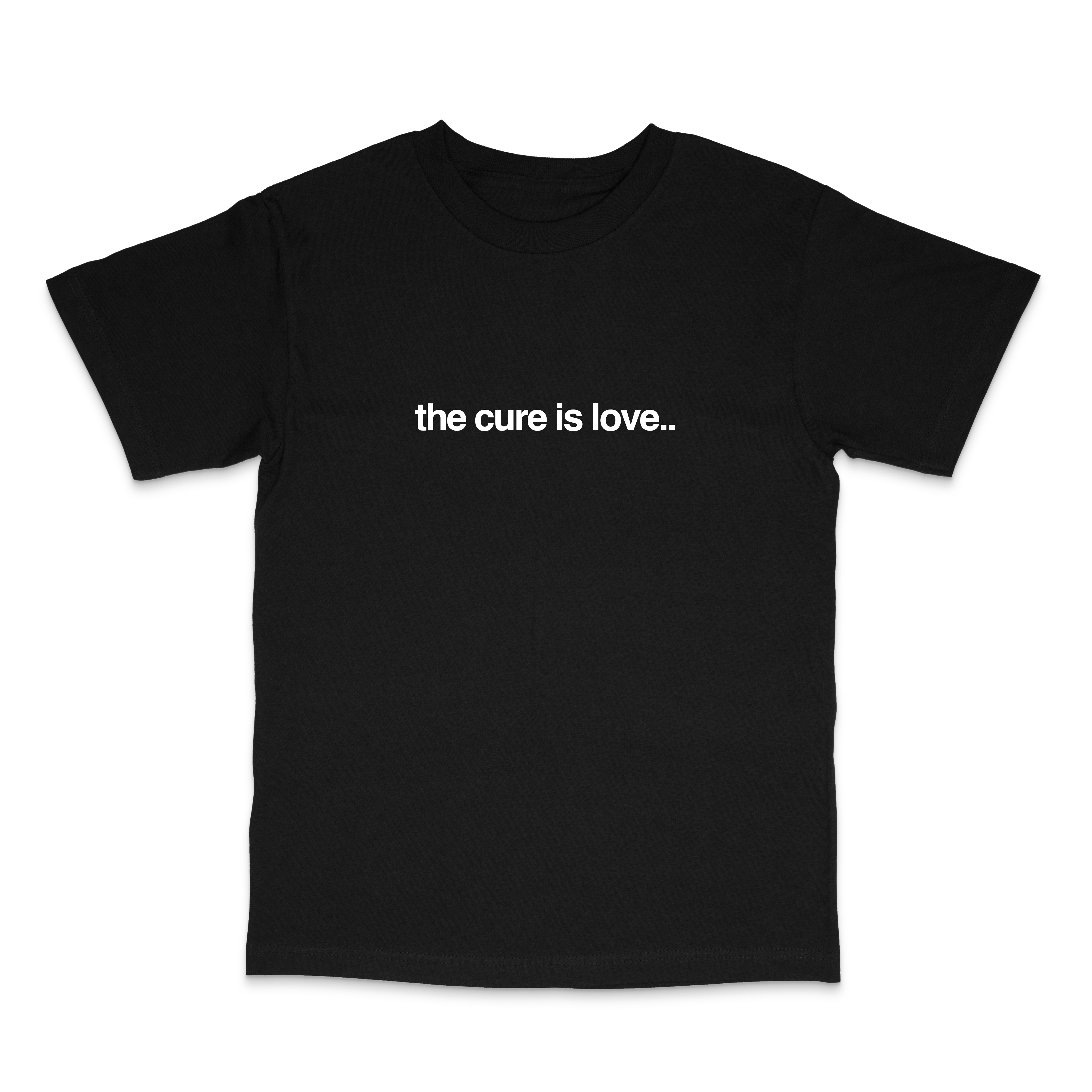 cure black tee