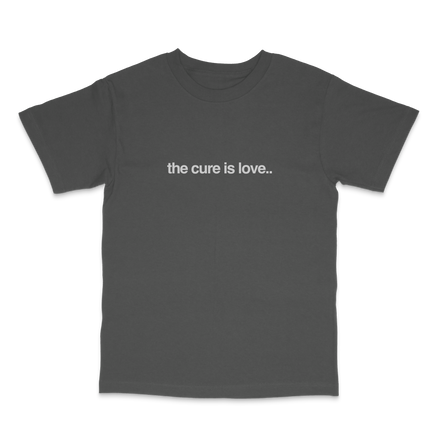 cure charcoal tee