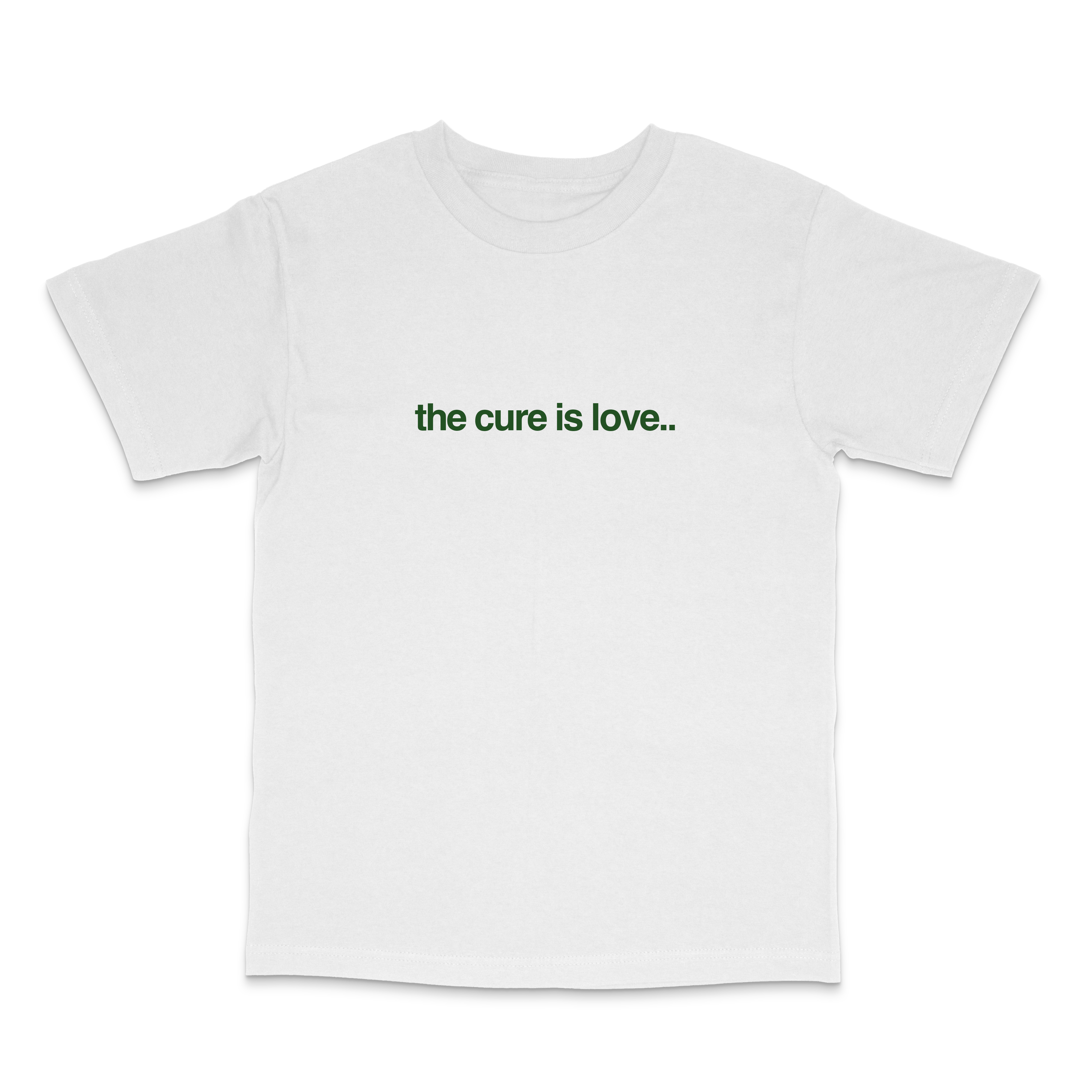 cure white tee