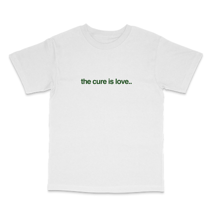 cure white tee