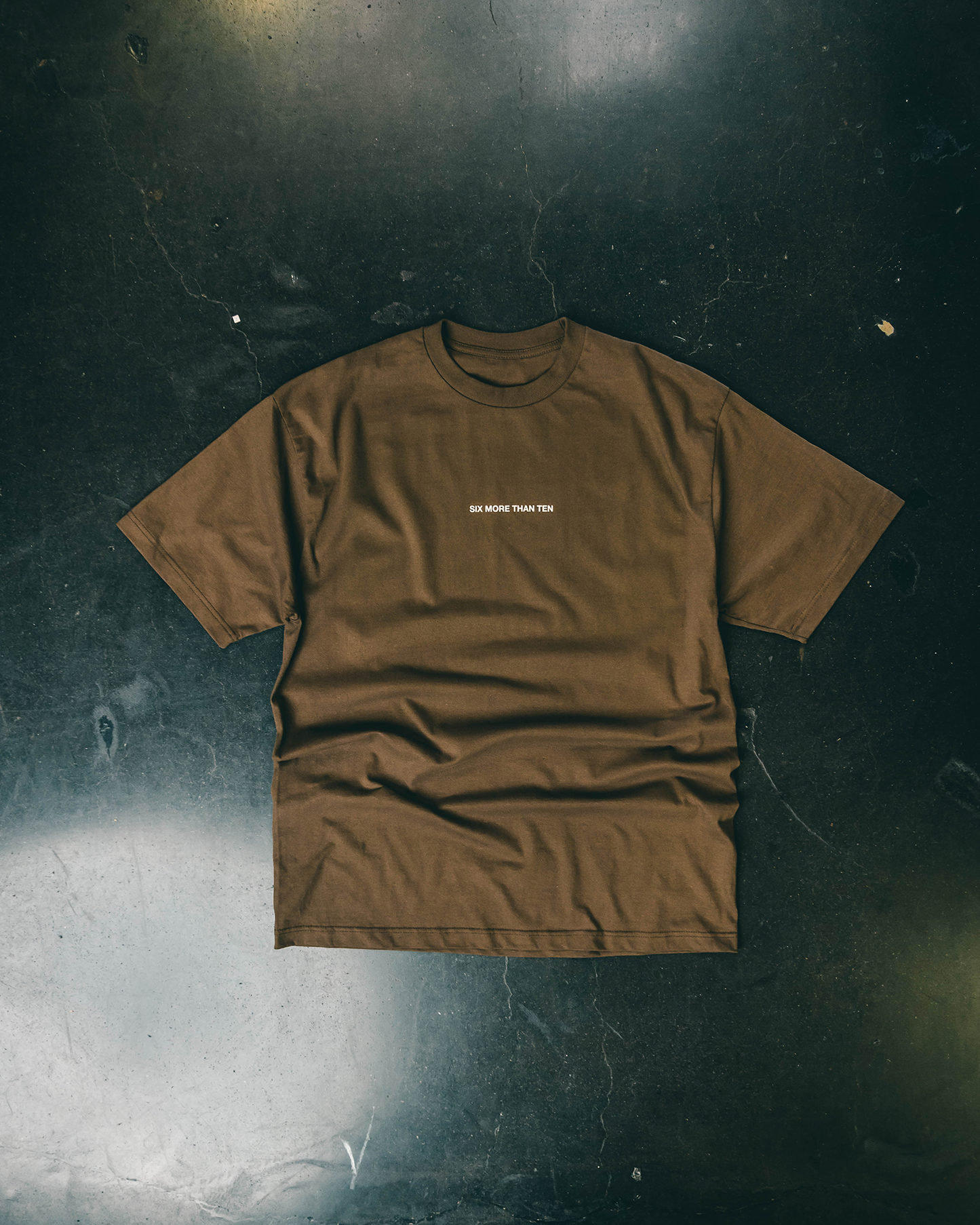 energyiscurrency brown tee