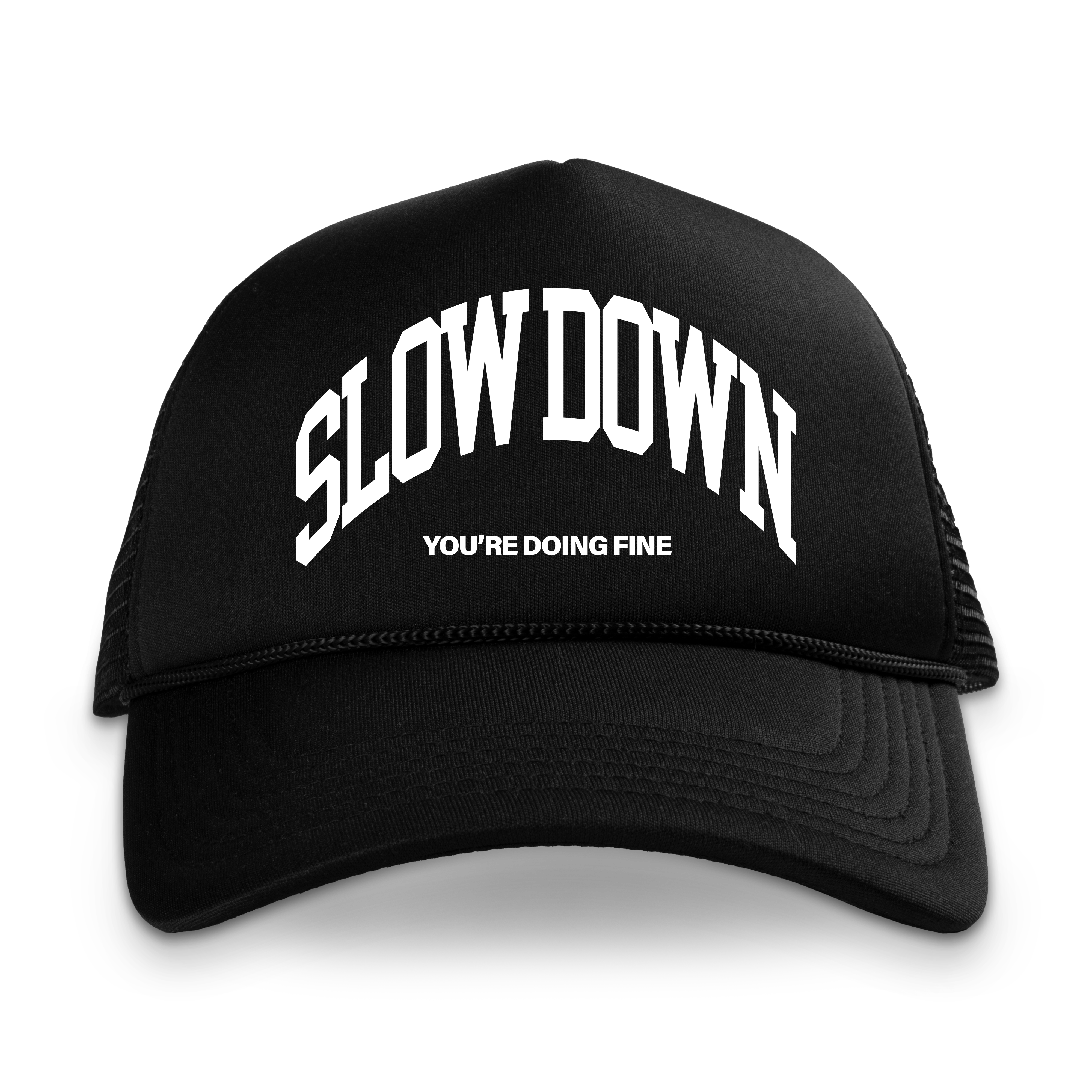 slowdown black trucker