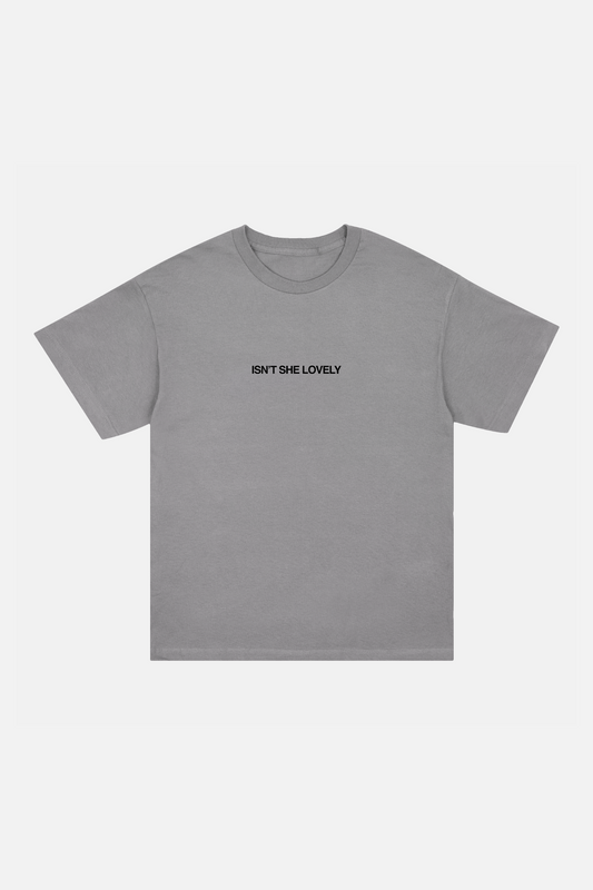 isntshelovely grey tee