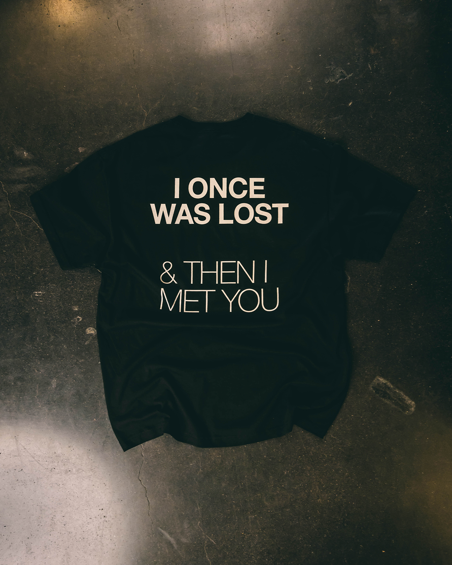 ioncewaslost black tee