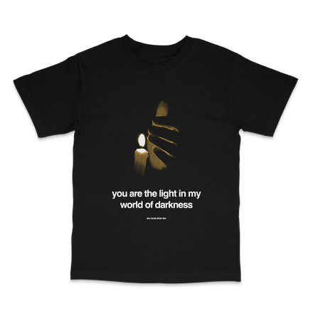 mylight black tee