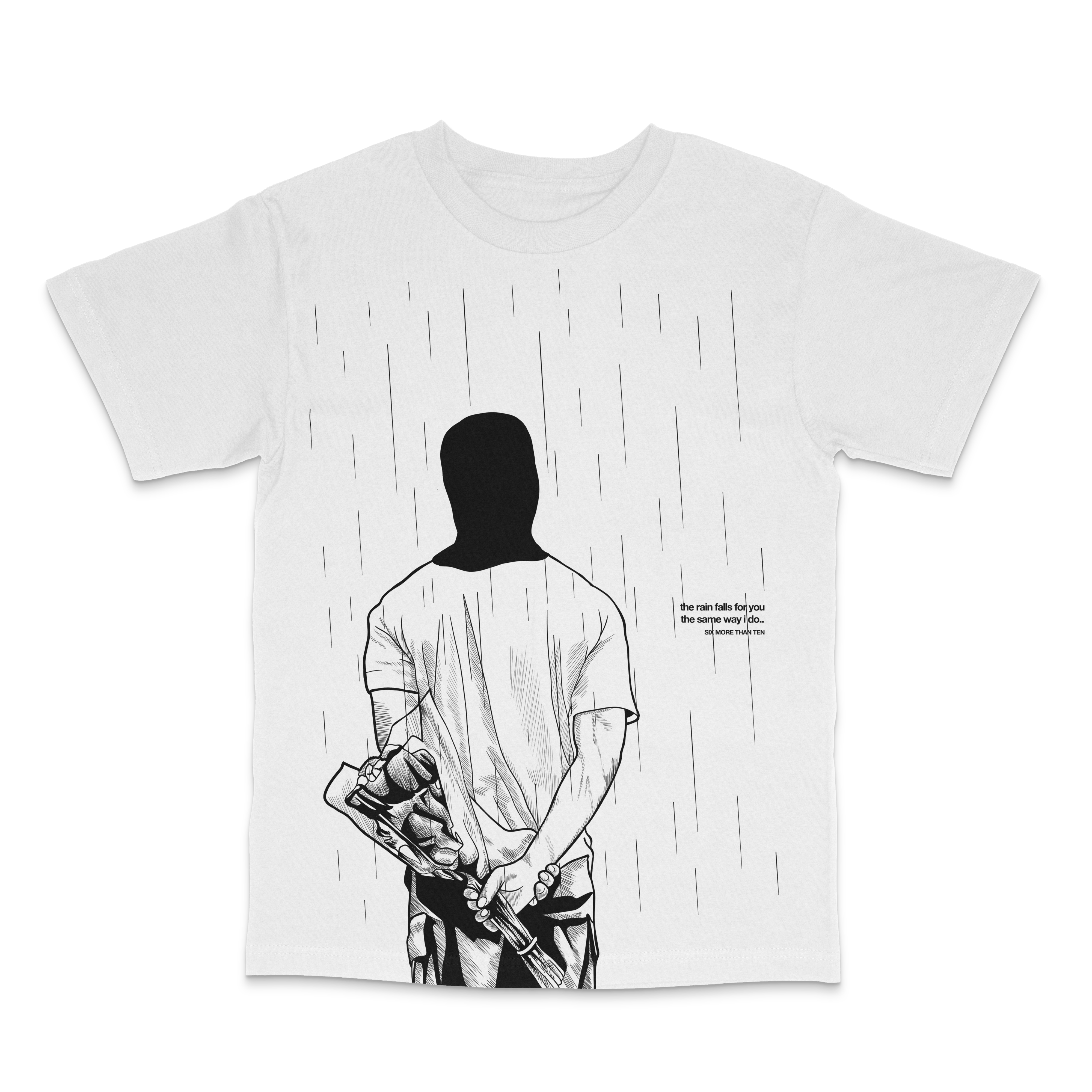 rainfalls white tee