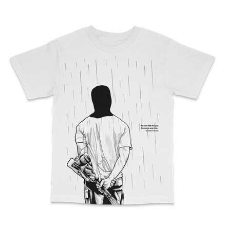 rainfalls white tee