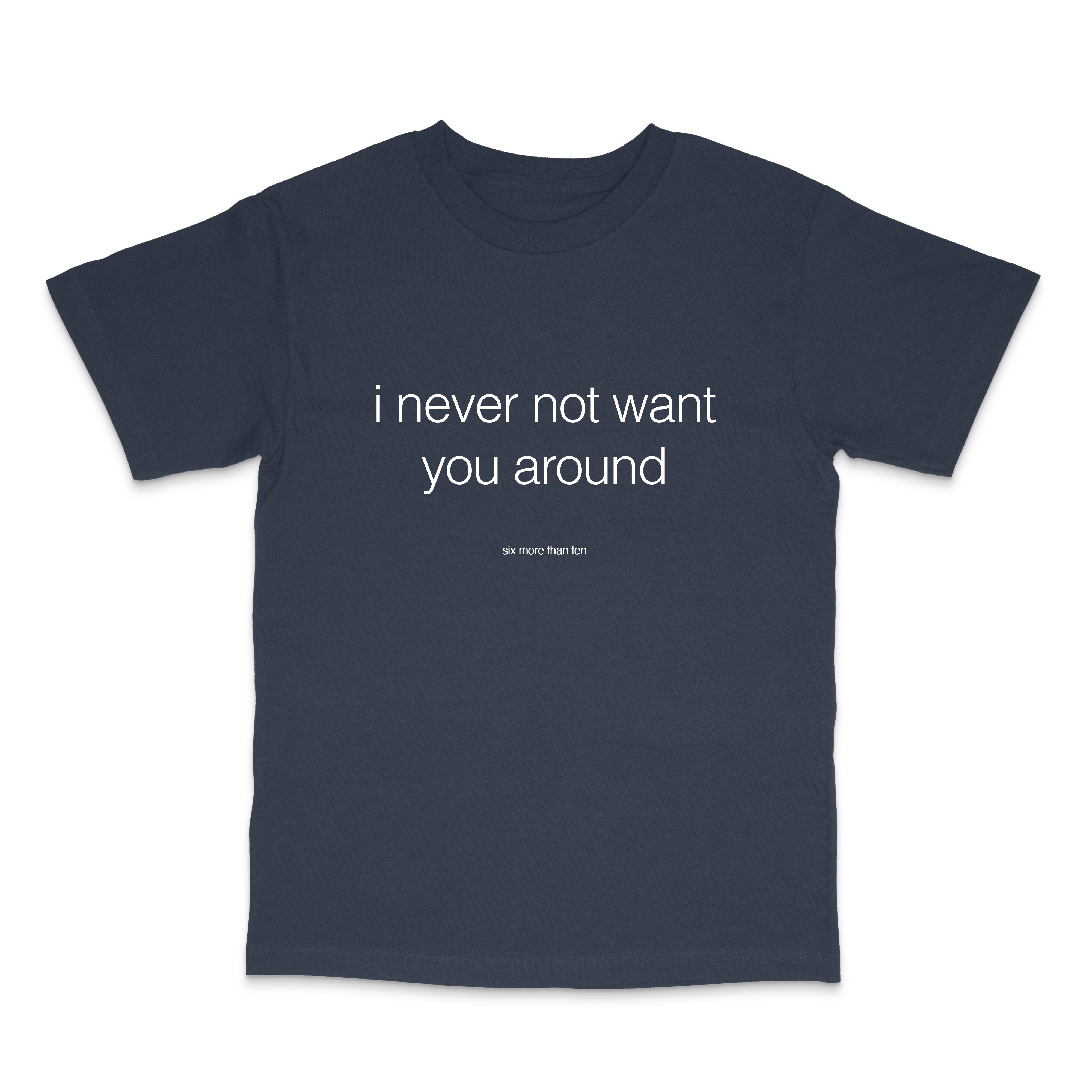 nevernotaround navy tee