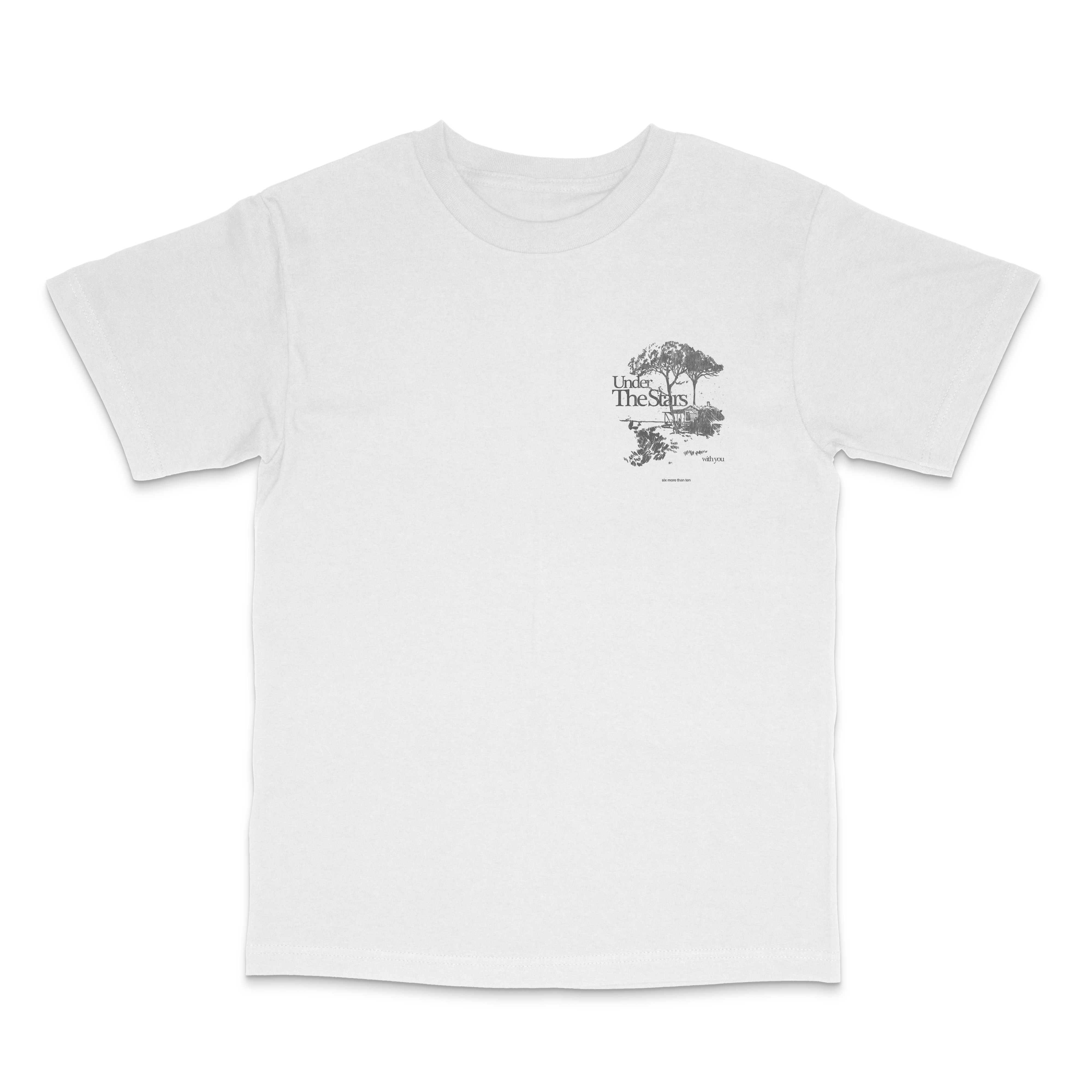 underthestars white tee